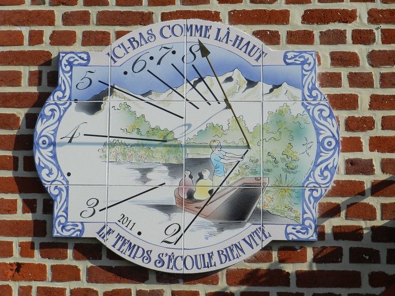 Cadran solaire réalisation 1