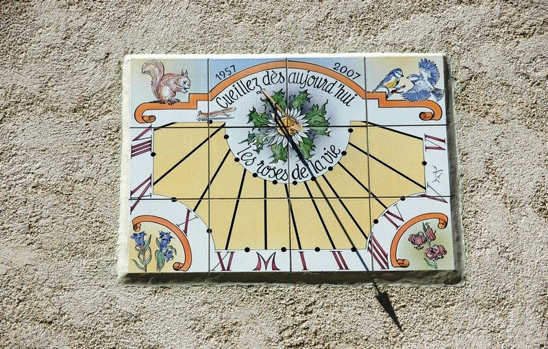 Cadran solaire réalisation 4
