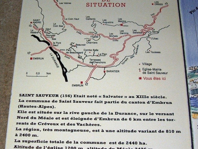 Table d'orientation St-Sauveur 2